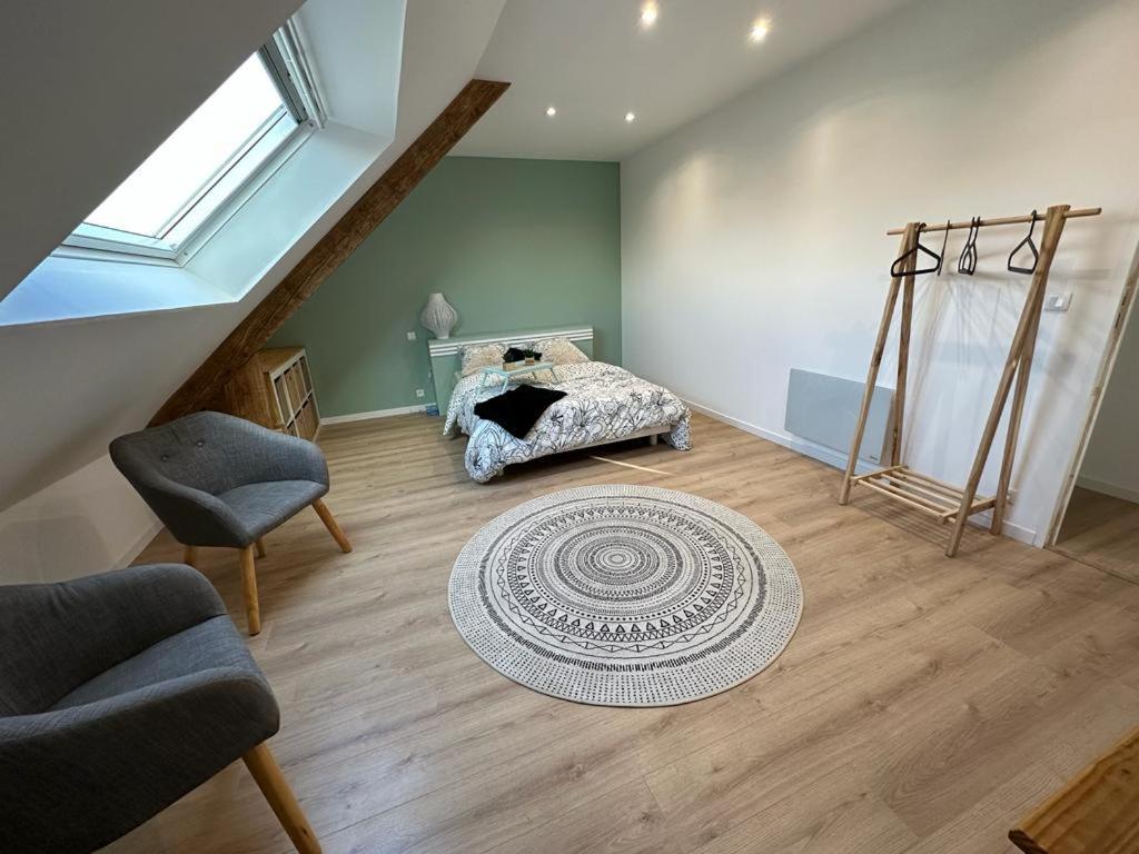 Chez Valentin Apartment Surzur ภายนอก รูปภาพ